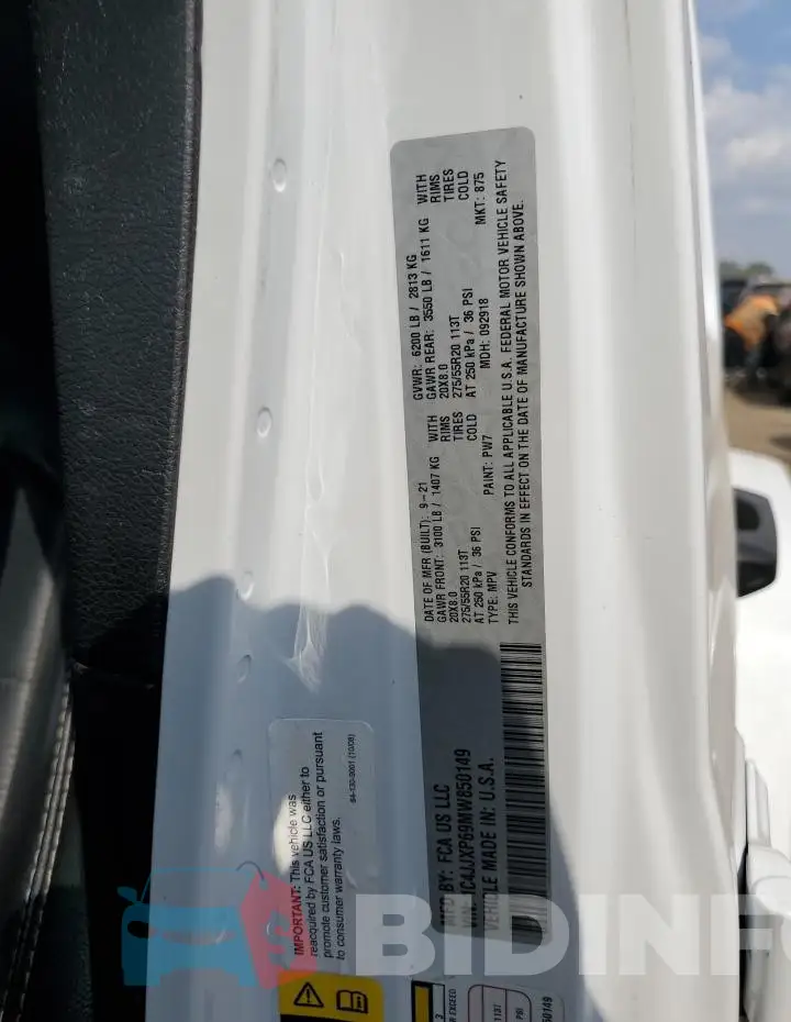 1C4JJXP69MW850149 Photo# 12
