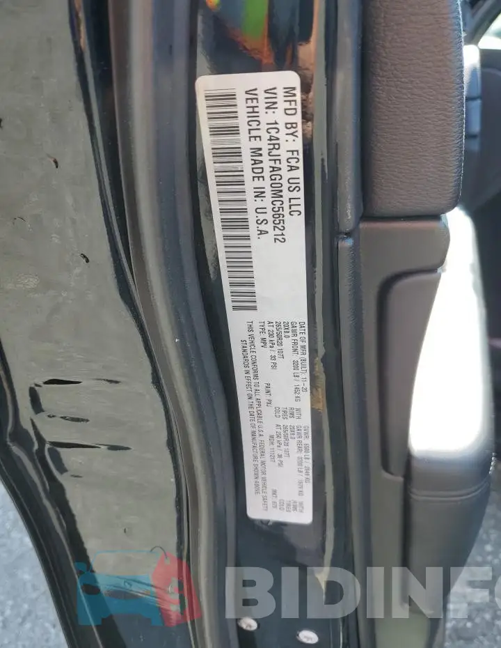 1C4RJFAG0MC565212 Photo# 13