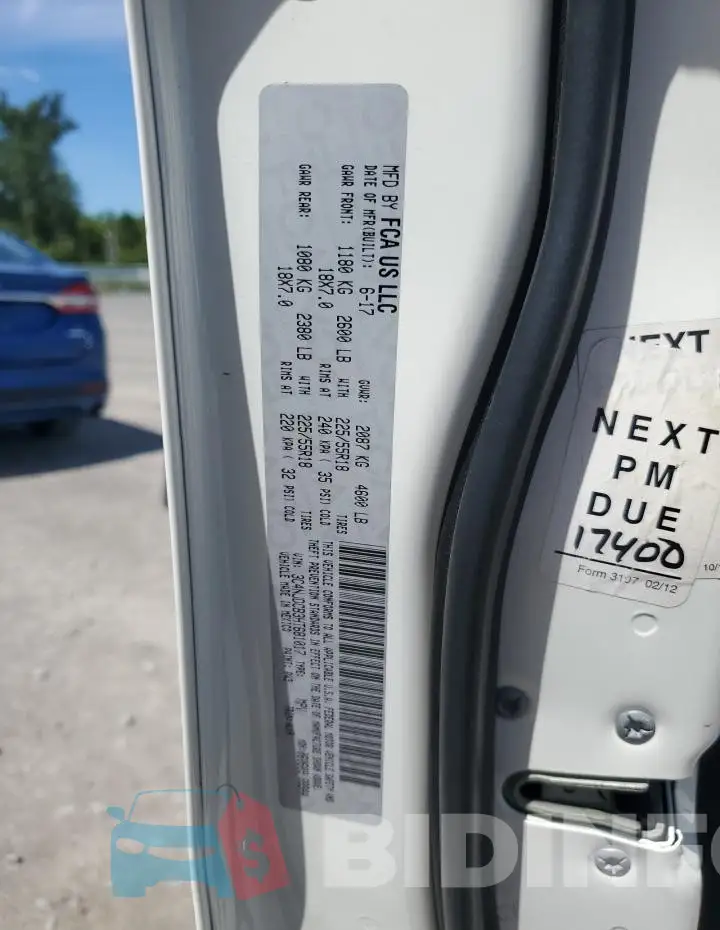 3C4NJDCB3HT681017 Photo# 13