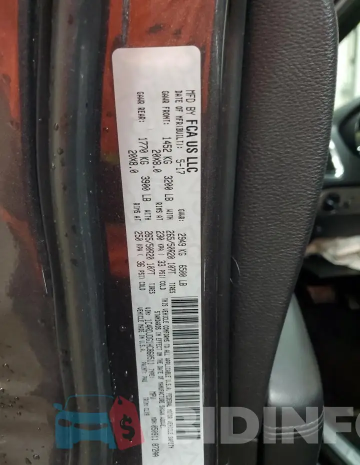 1C4RDJDG1HC860511 Photo# 13