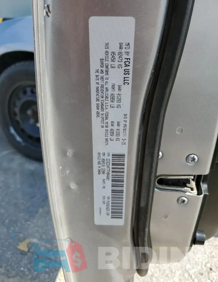 2C3CDXKT2GH260105 Photo# 12