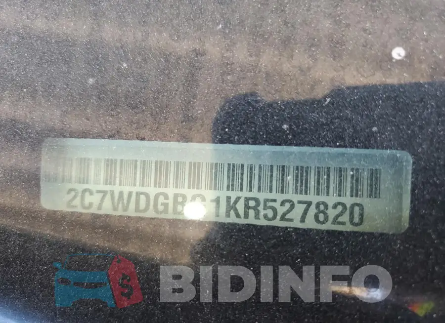 2C7WDGBG1KR527820 Photo# 13