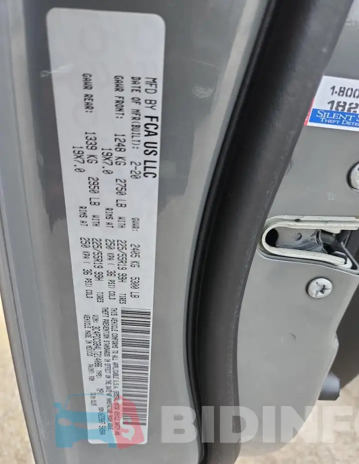 3C4PDCGB4LT214086 Photo# 14