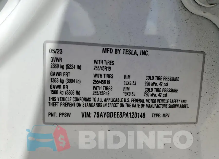 7SAYGDEE8PA120148 Photo# 13