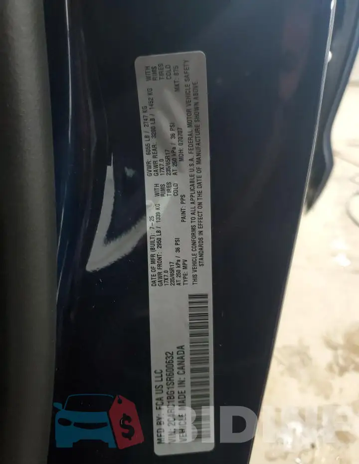 2C4RC1BG1SR600632 Photo# 13
