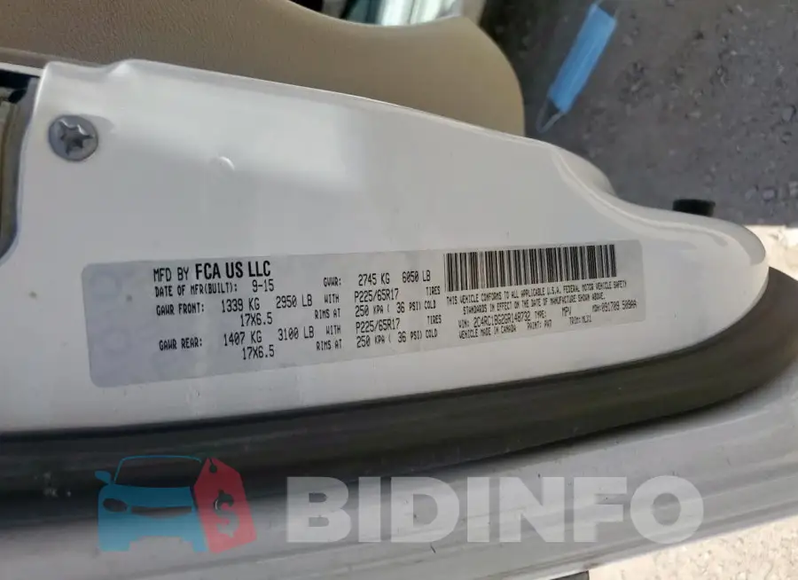 2C4RC1BG2GR148732 Photo# 13