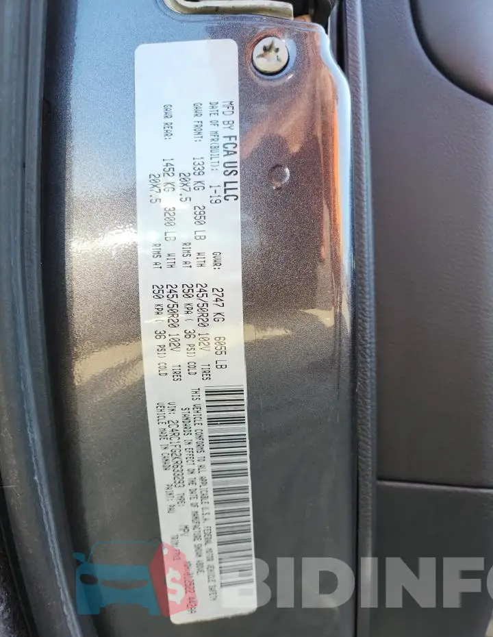 2C4RC1FG2KR633293 Photo# 14