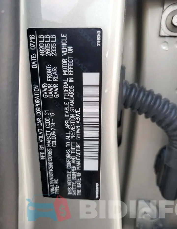 LYV402TK5HB130865 Photo# 12