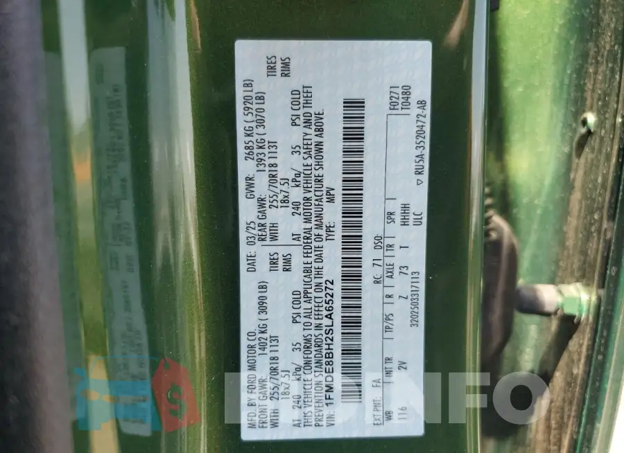 1FMDE8BH2SLA65272 Photo# 13