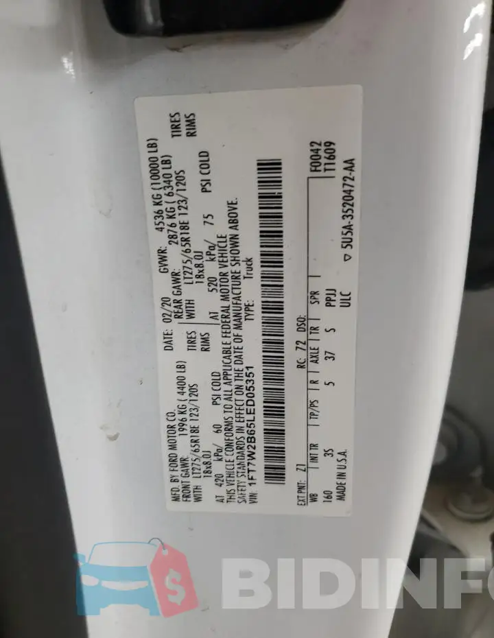 1FT7W2B65LED05351 Photo# 12