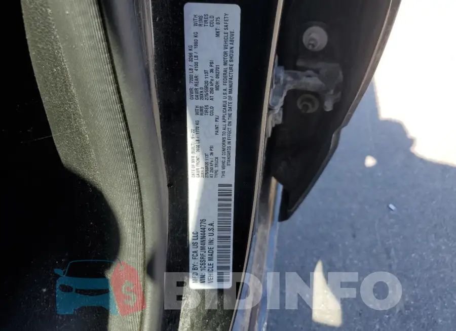 1C6SRFJM4NN444776 Photo# 12