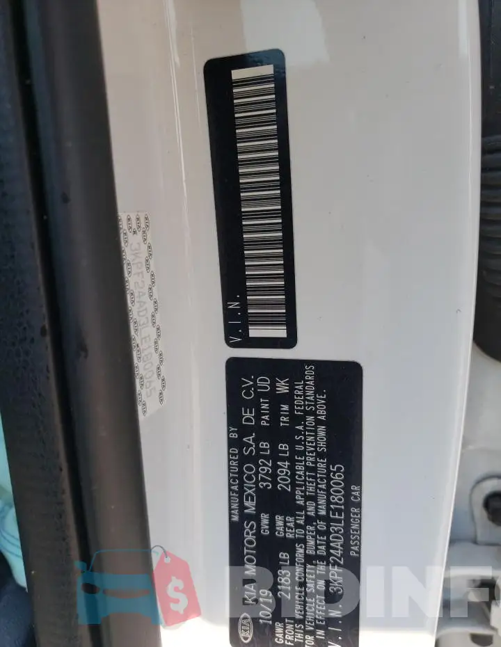3KPF24AD3LE180065 Photo# 12