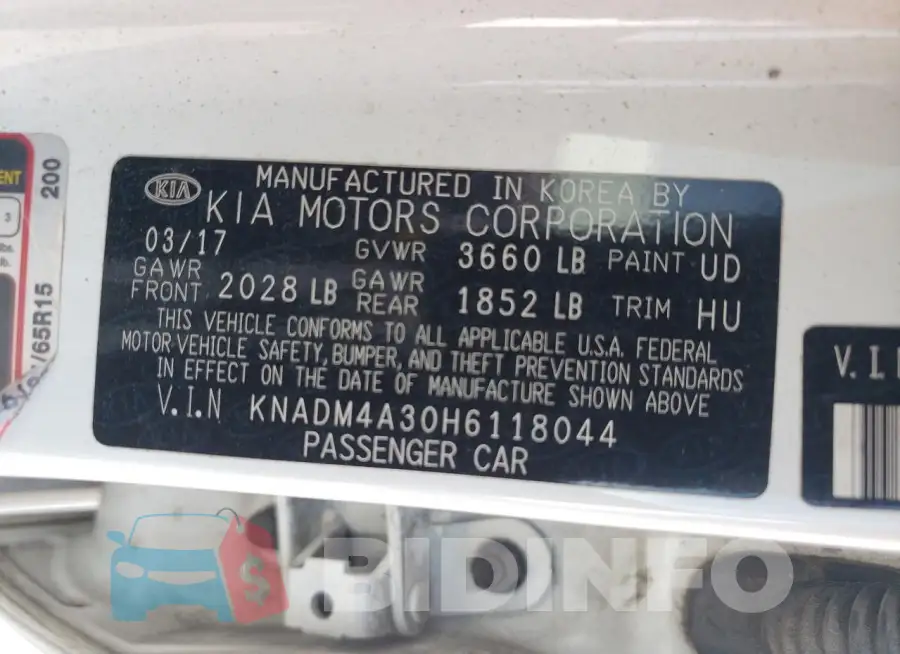 KNADM4A30H6118044 Photo# 12