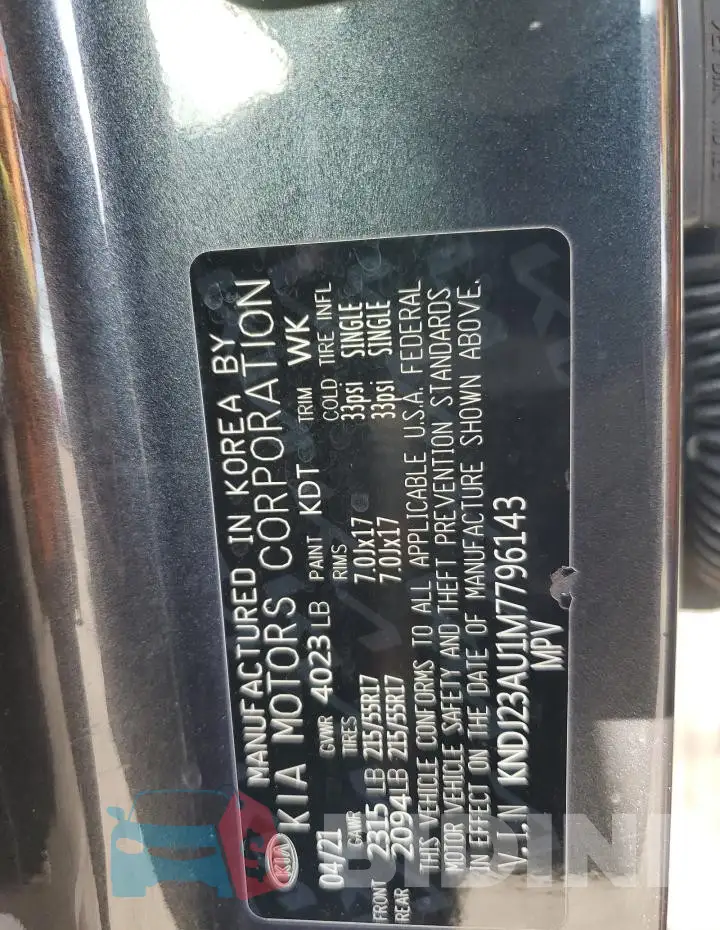 KNDJ23AU1M7796143 Photo# 13