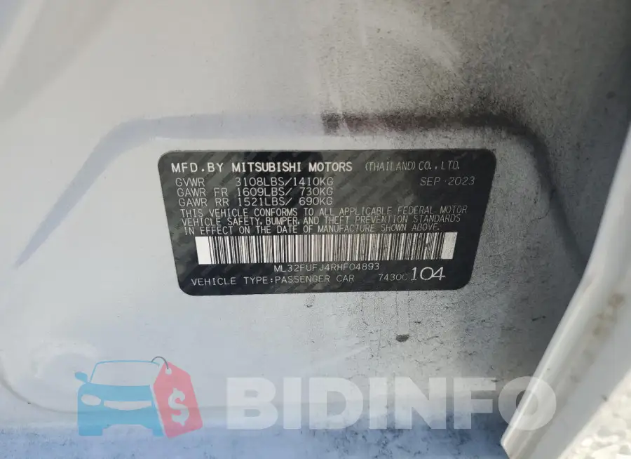 ML32FUFJ4RHF04893 Photo# 12
