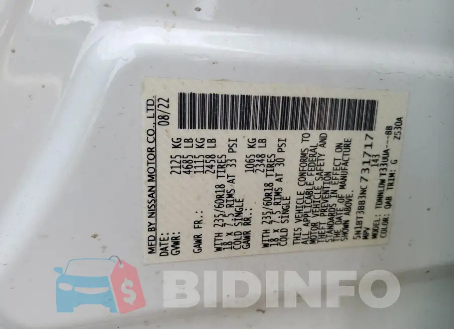5N1BT3BB3NC731717 Photo# 13
