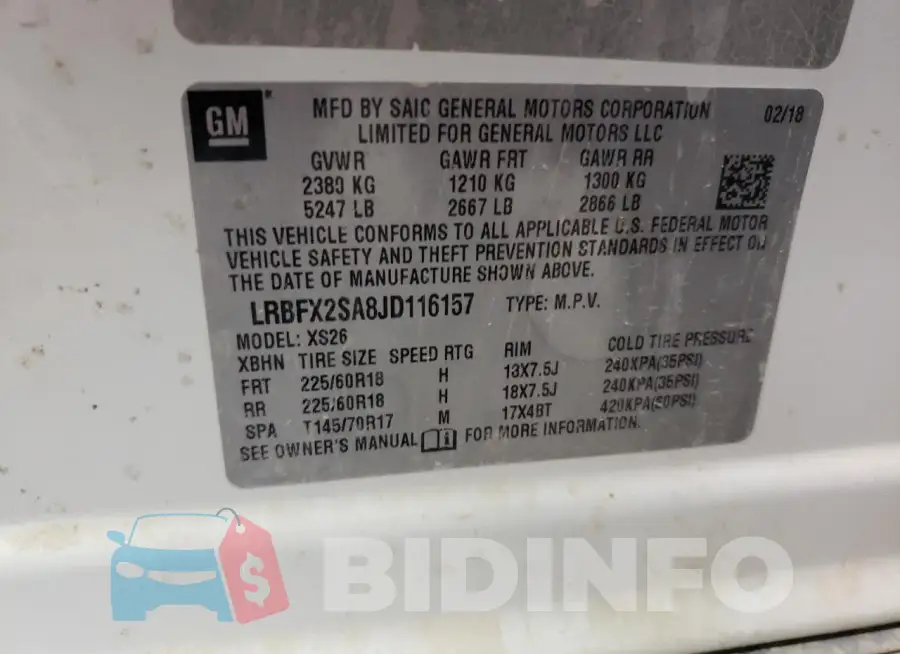 LRBFX2SA8JD116157 Photo# 13