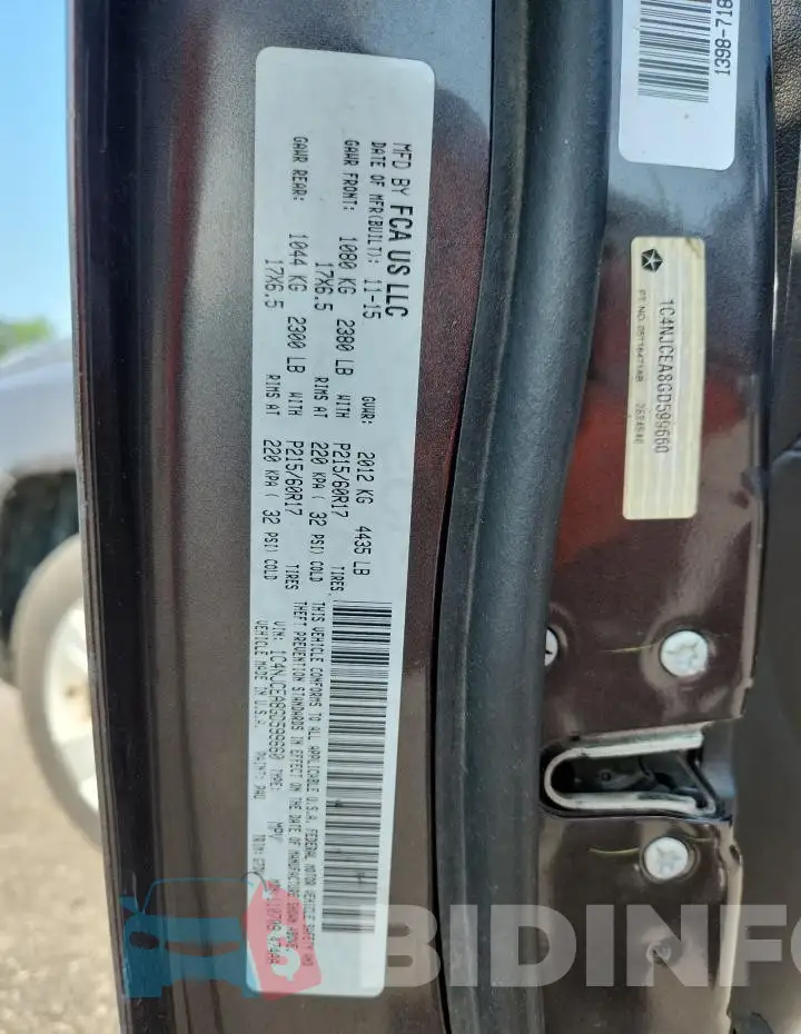 1C4NJCEA8GD599660 Photo# 12