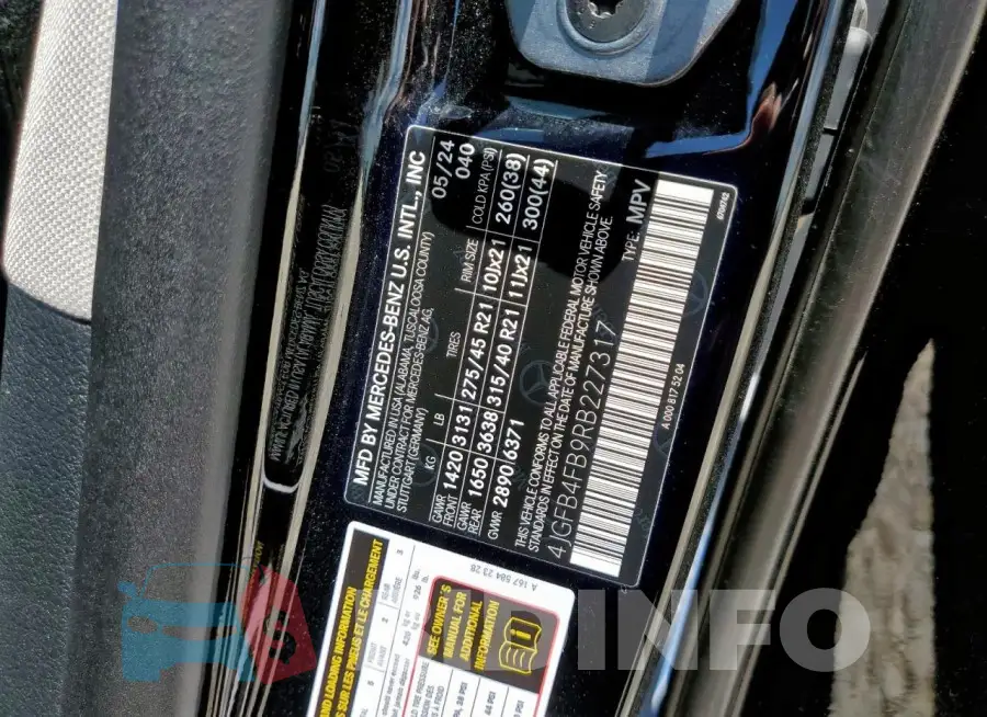 4JGFB4FB9RB227317 Photo# 14