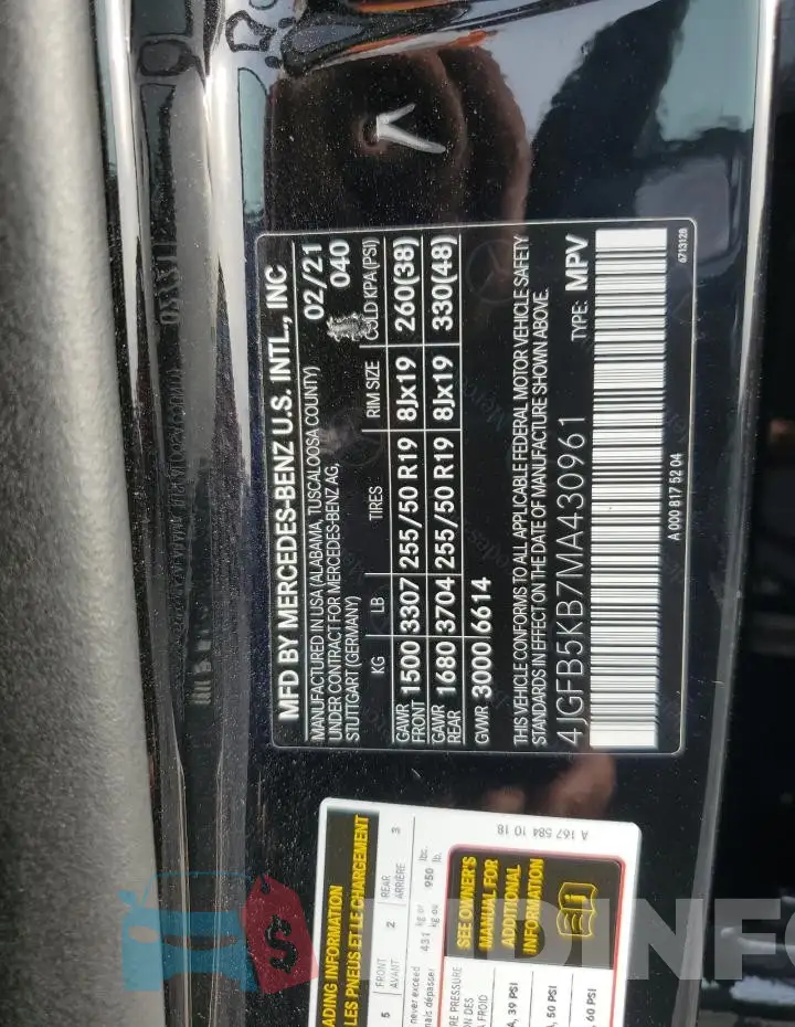 4JGFB5KB7MA430961 Photo# 12