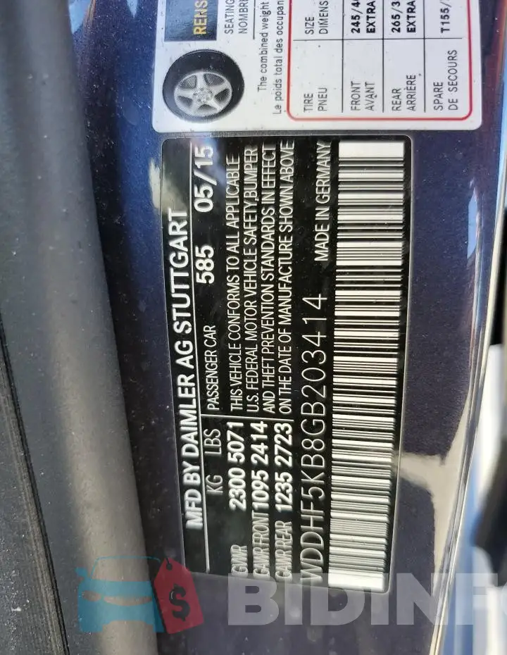 WDDHF5KB8GB203414 Photo# 12