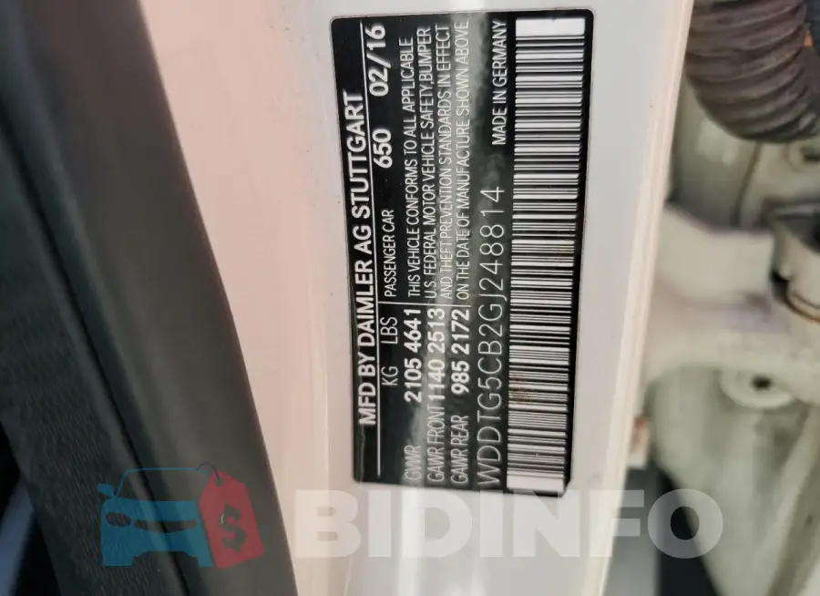 WDDTG5CB2GJ248814 Photo# 13