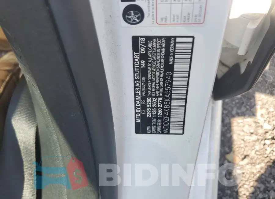 WDDZF4KB5KA557940 Photo# 13