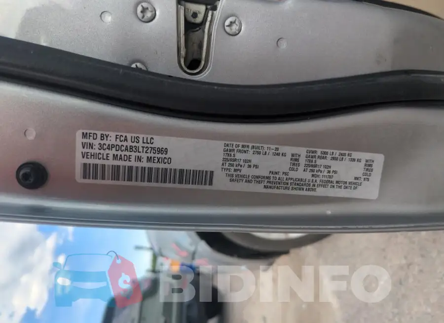 3C4PDCAB3LT275969 Photo# 14