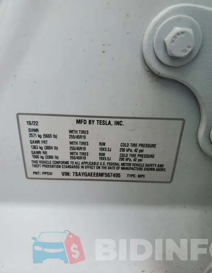 7SAYGAEE8NF567495 Photo# 12