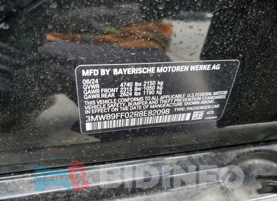 3MW89FF02R8E82098 Photo# 12