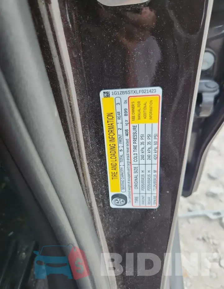 1G1ZB5STXLF021423 Photo# 12
