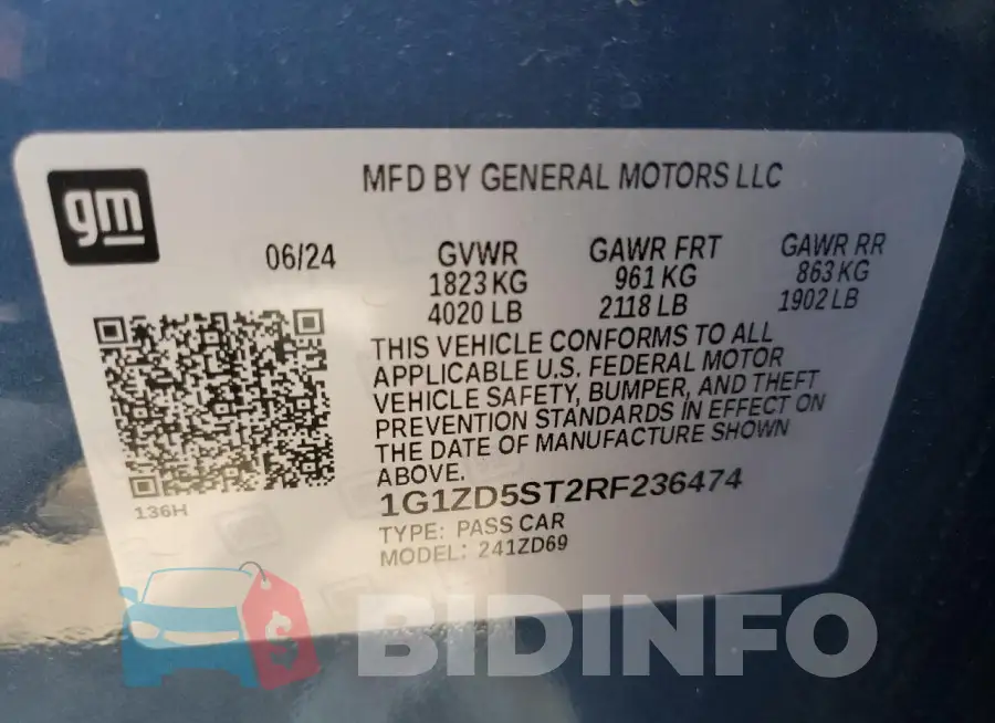 1G1ZD5ST2RF236474 Photo# 12