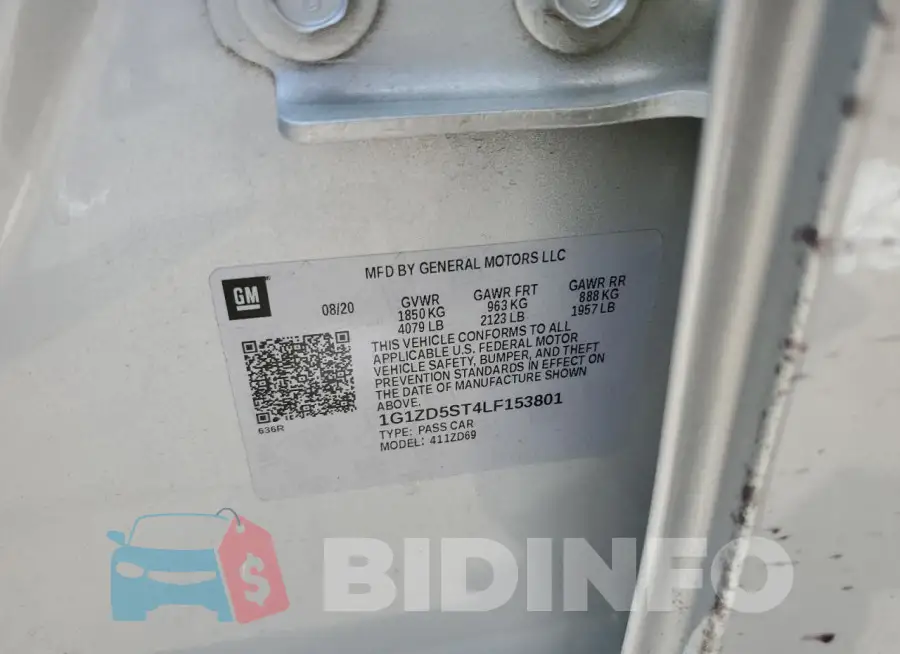 1G1ZD5ST4LF153801 Photo# 12