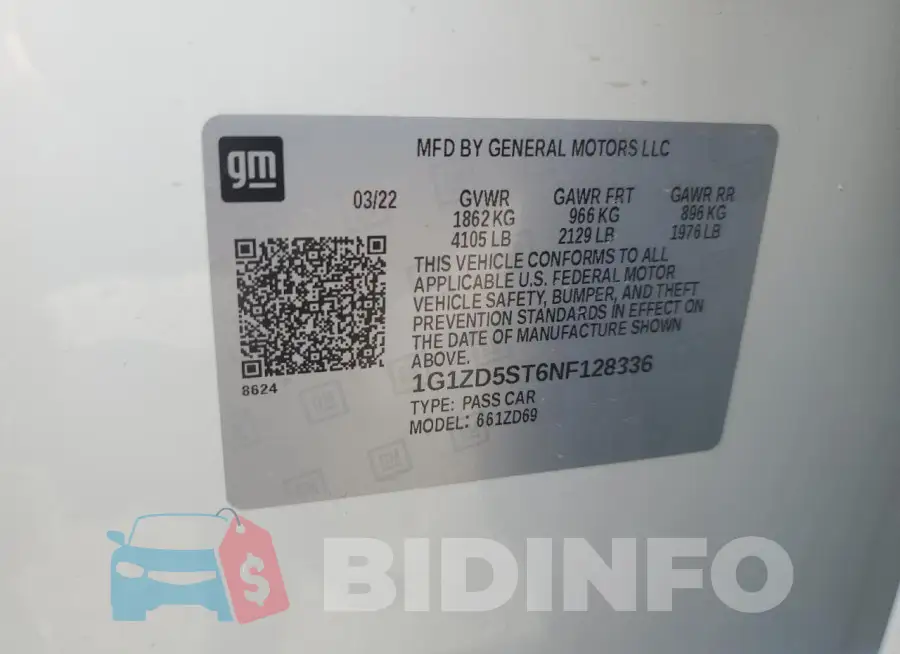 1G1ZD5ST6NF128336 Photo# 12