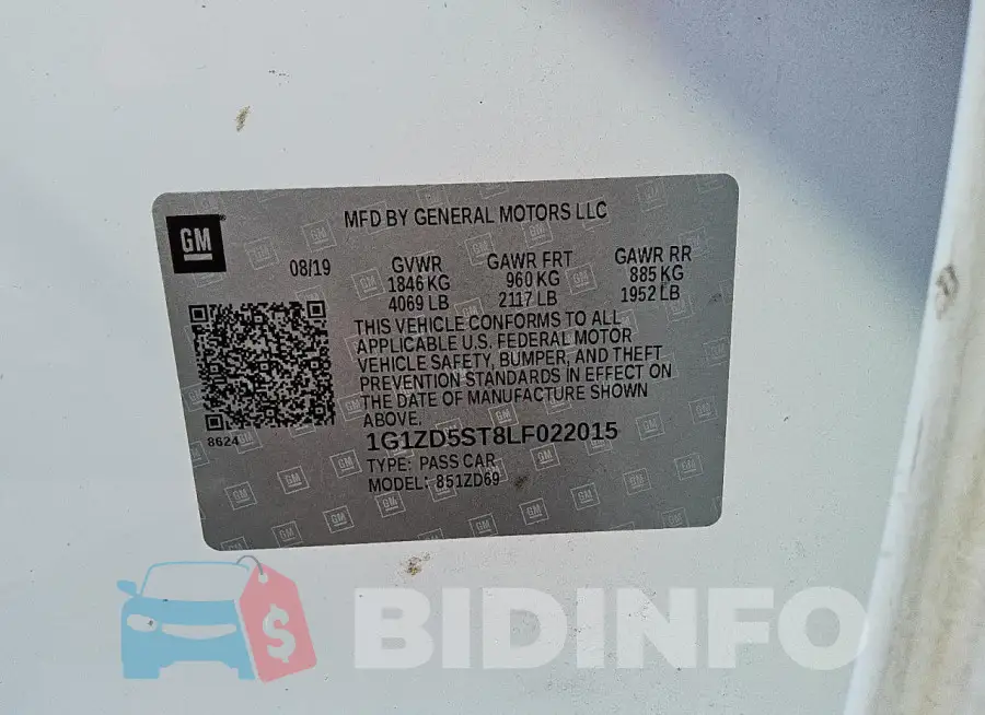 1G1ZD5ST8LF022015 Photo# 12