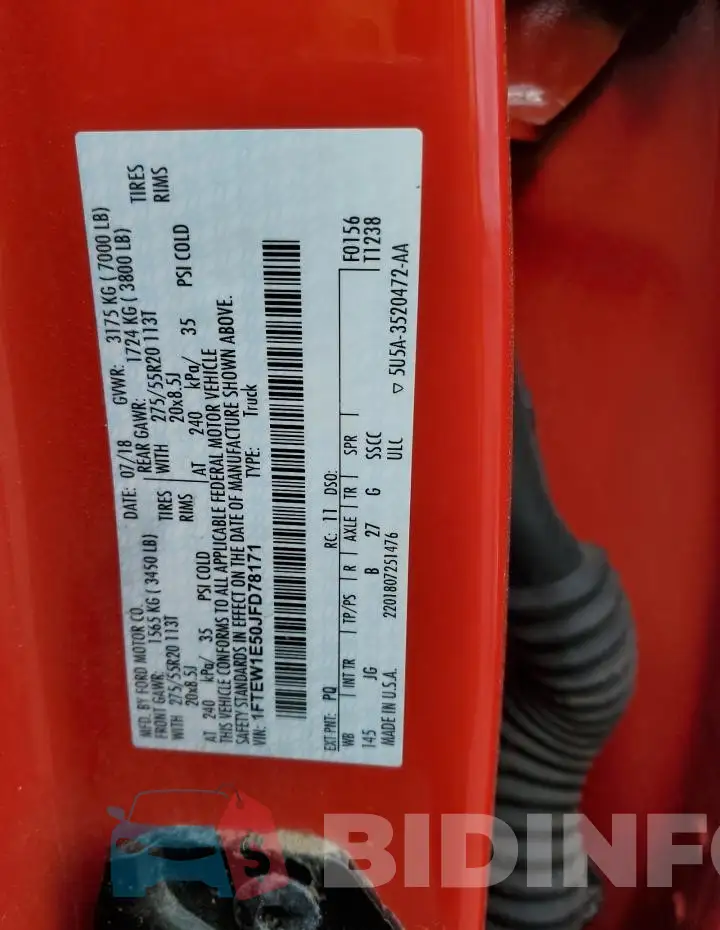 1FTEW1E50JFD78171 Photo# 12