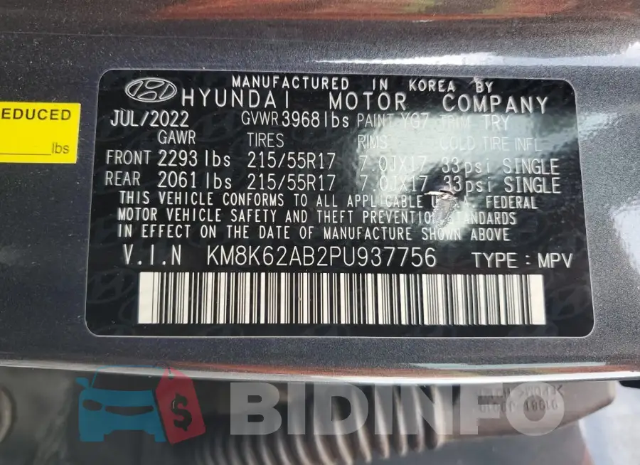KM8K62AB2PU937756 Photo# 13