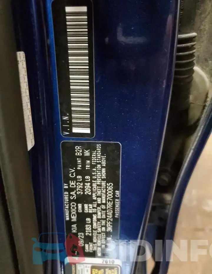 3KPF24AD7RE700065 Photo# 12