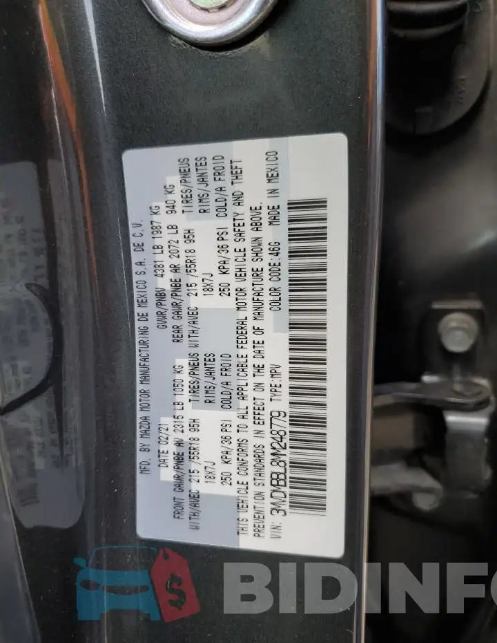 3MVDMBBL8MM248779 Photo# 13