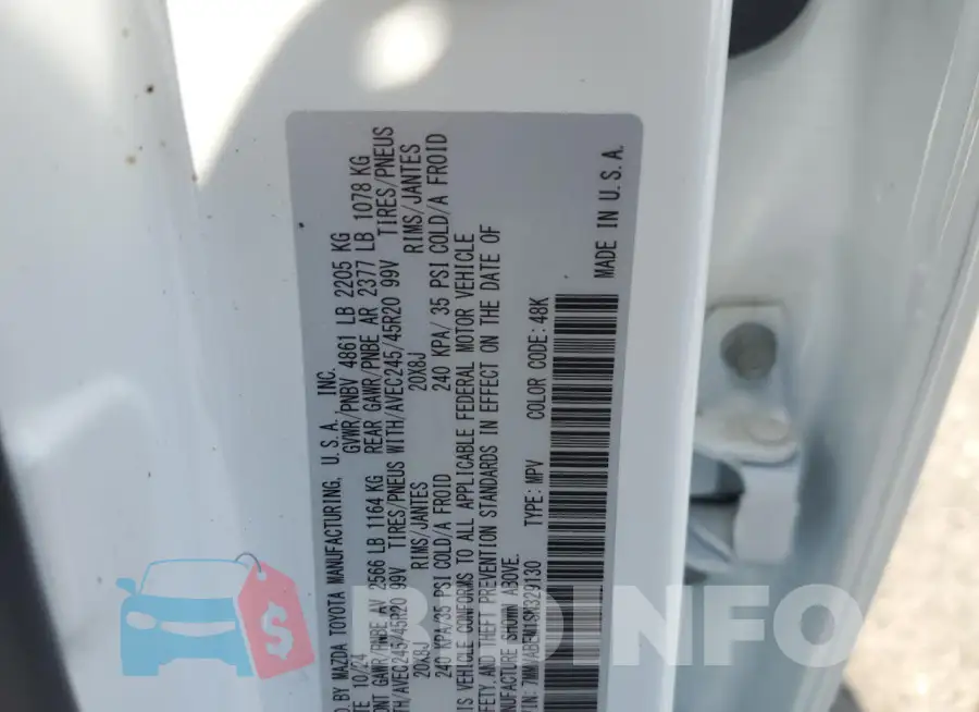 7MMVABEM1SN329130 Photo# 13