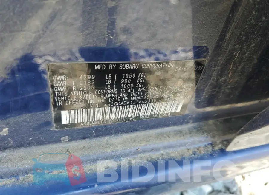 4S3GKAD61J3609336 Photo# 13