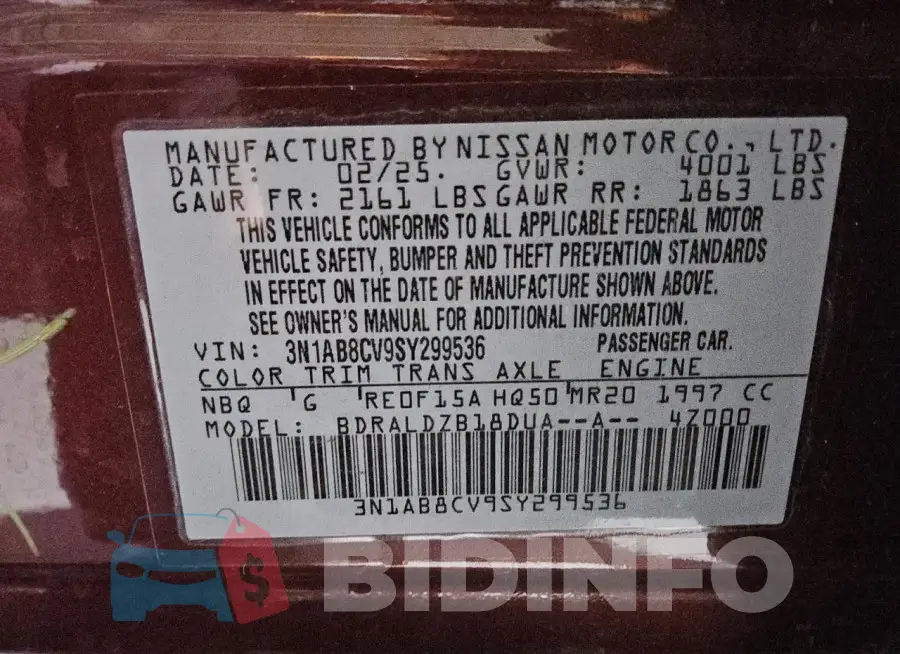 3N1AB8CV9SY299536 Photo# 12