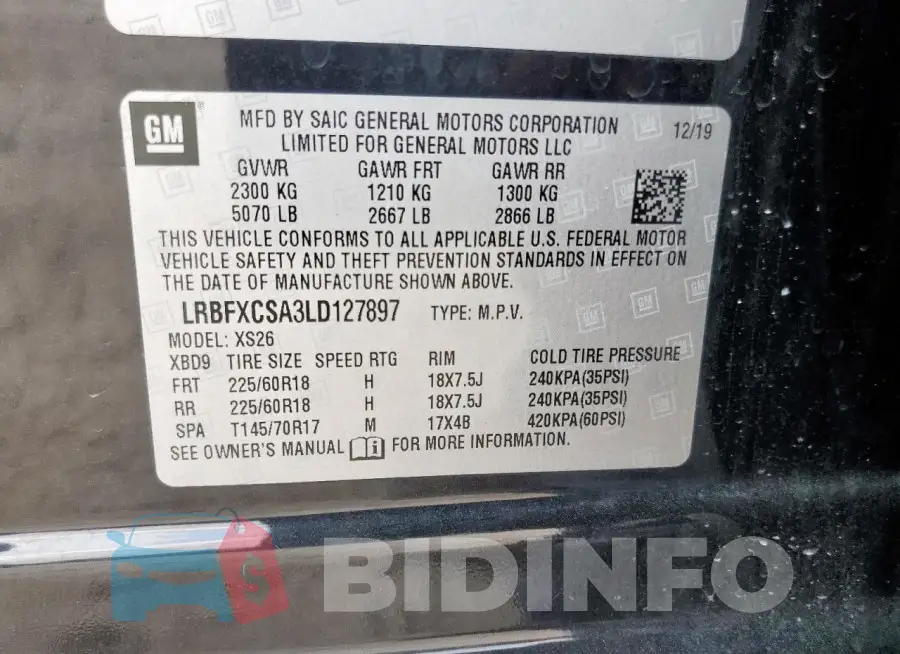 LRBFXCSA3LD127897 Photo# 13
