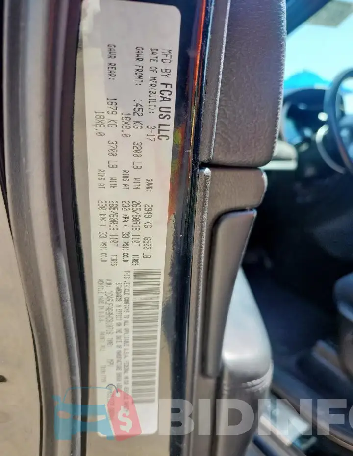1C4RJFAG8HC810716 Photo# 13