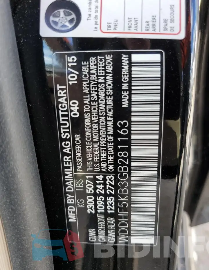 WDDHF5KB3GB281163 Photo# 12