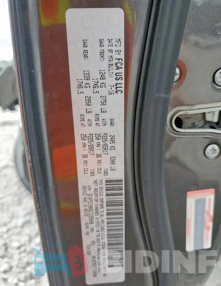3C4PDCAB0GT239548 Photo# 13