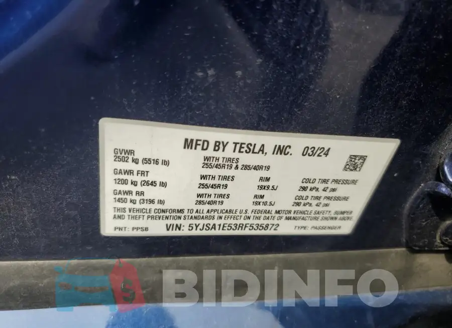 5YJSA1E53RF535872 Photo# 12