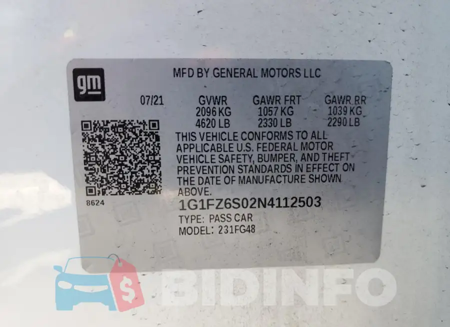1G1FZ6S02N4112503 Photo# 13