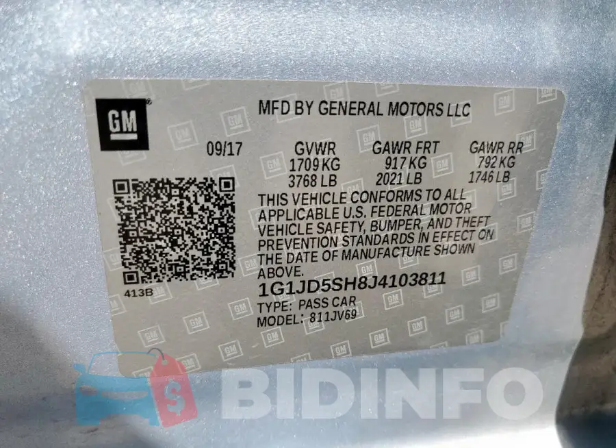 1G1JD5SH8J4103811 Photo# 13