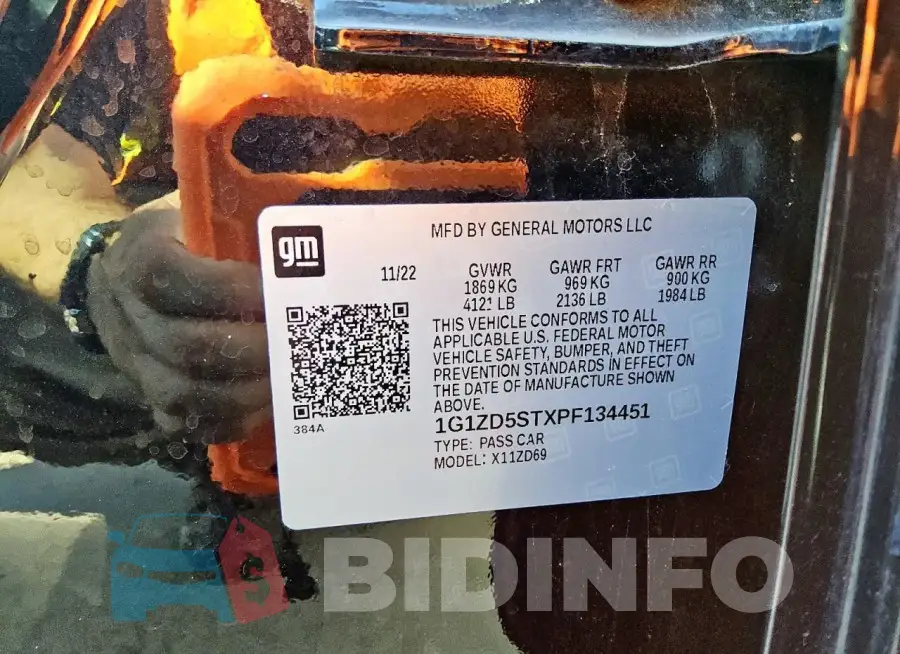 1G1ZD5STXPF134451 Photo# 12